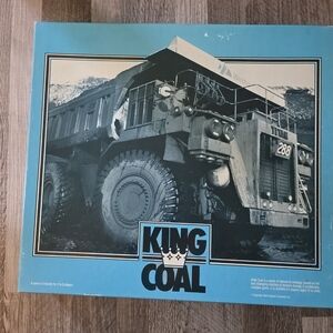 Vintage King Coal Board Game (1984) - Never Played! Complete